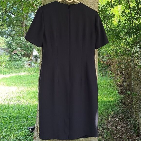 Worthington Vintage nipped waist black dress - Picture 4 of 10
